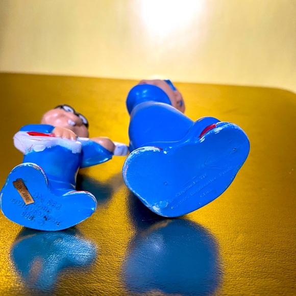 ALVIN AND THE CHIPMUNKS VTG 80s SIMON 3.25” & SIMON PLAYING GUITAR PVC FIGURES - Picture 10 of 11